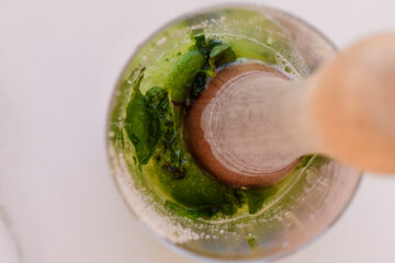 Recipe instruction photo: muddle